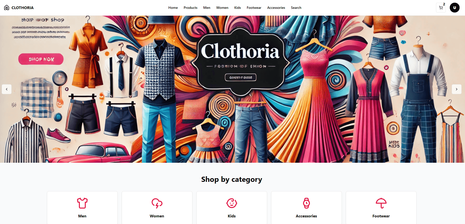 Clothoria Shop
